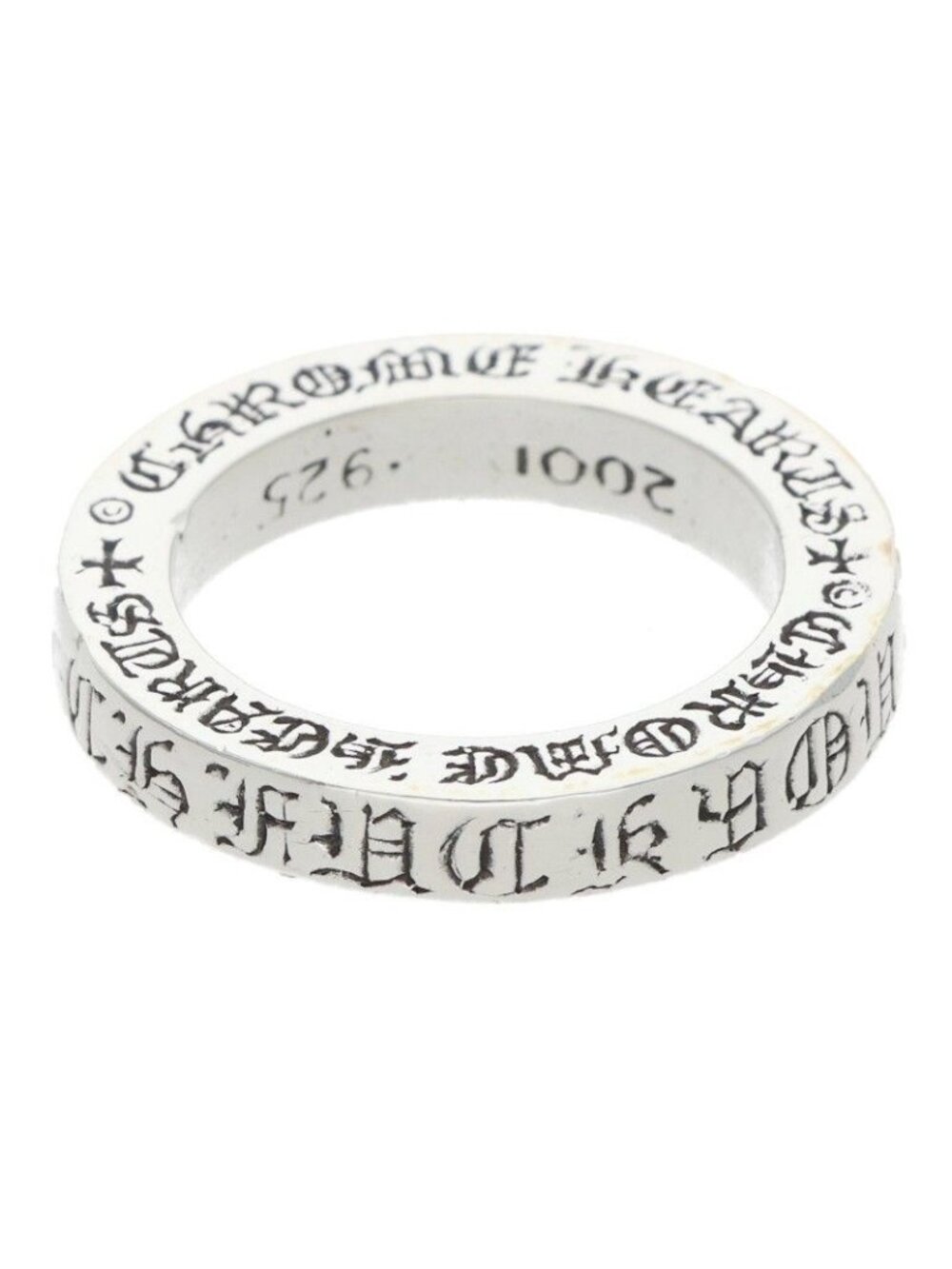 Chrome Hearts Spacer Silver Ring